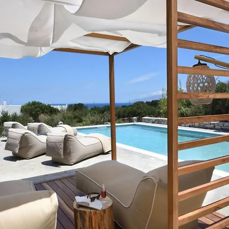 Villa Executive Paros 4 Bedrooms Island Spirit Amazing Sea Views