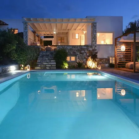Executive Paros 4 Bedrooms Island Spirit Amazing Sea Views Villa