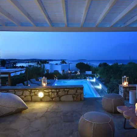 Villa Executive Paros 4 Bedrooms Island Spirit Amazing Sea Views